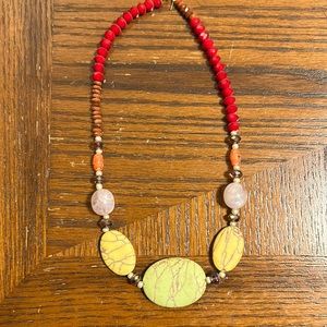 Colorful Statement Necklace